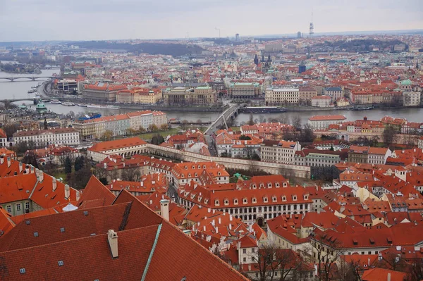 Praga Gótica Castelo Velho Como Vista Muito Agradável — Fotografia de Stock