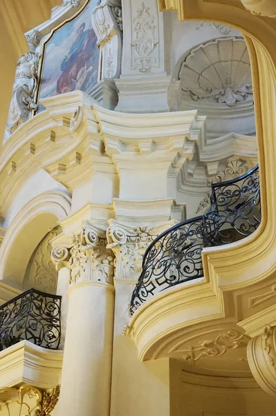 Інтер'єр храму Праги — стокове фото