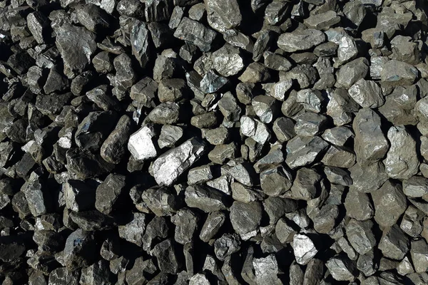 Black coal texture — Stock Photo, Image