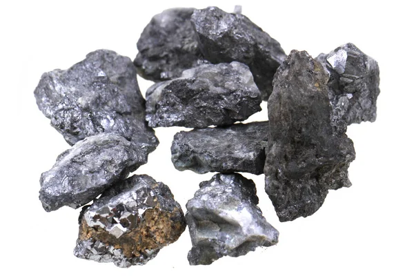 Okänd silver mineral — Stockfoto