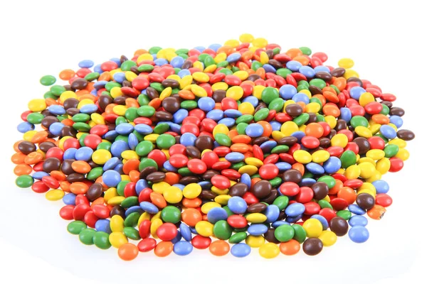 Color smarties aislado — Foto de Stock