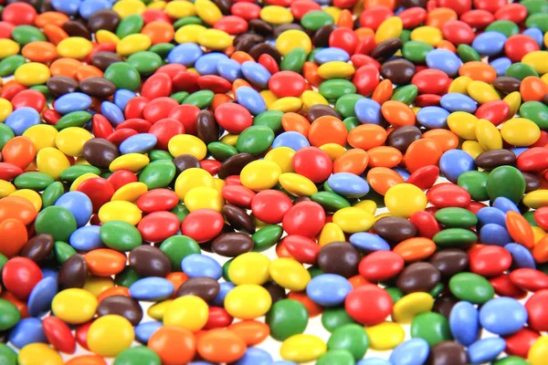 Cor smarties textura — Fotografia de Stock