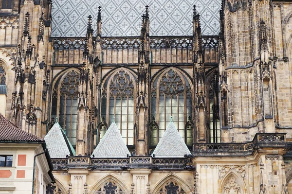 Edificio del castillo de Praga — Foto de Stock