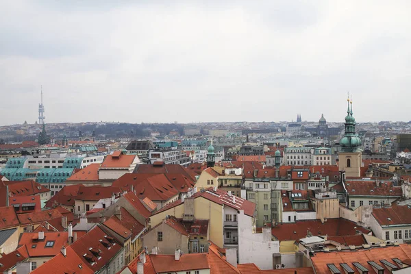 Gothic eski kale Prag'dan — Stok fotoğraf