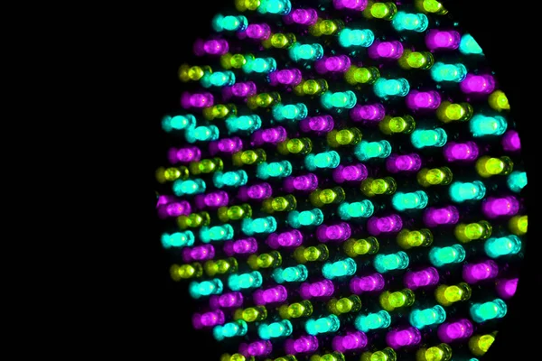 Color led lights texture — Stock Photo, Image