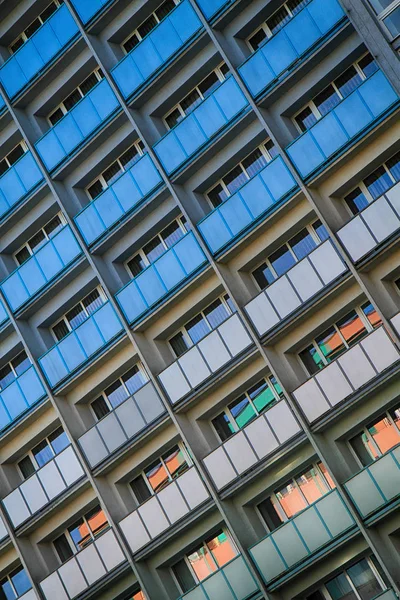 Kleur kantoor gebouw textuur — Stockfoto