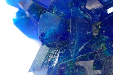 Mavi sülfatı mineral doku