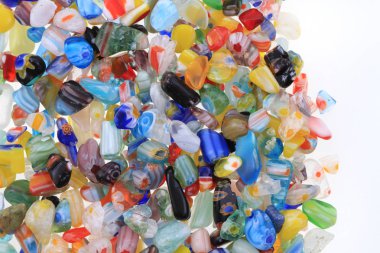 güzel arka plan olarak renk cam boncuk doku  