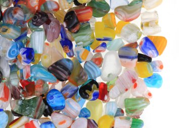 güzel arka plan olarak renk cam boncuk doku  