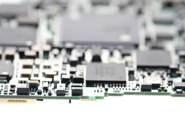 Detail of computer motherboard — Stock Photo, Image