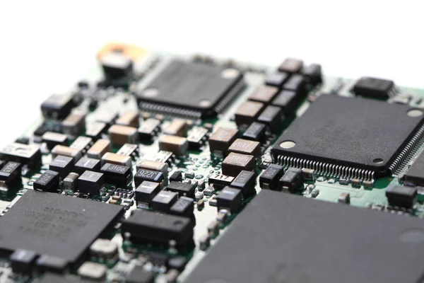 Detail of computer motherboard — Stock Photo, Image