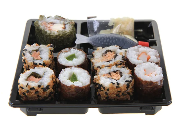 Makanan tradisional Jepang Sushi — Stok Foto