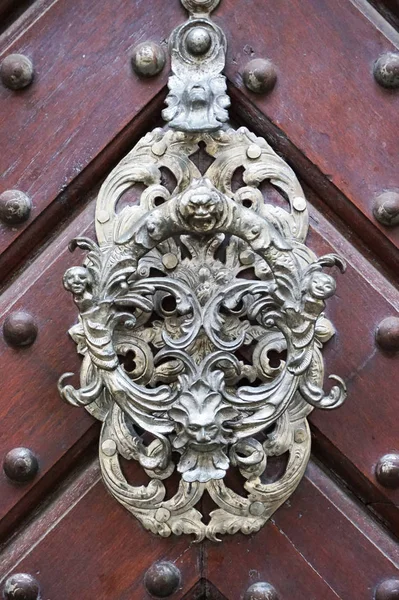 Very nice historical doorknocker — Stock Photo, Image