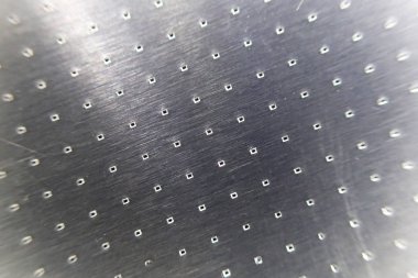 alüminyum metal doku