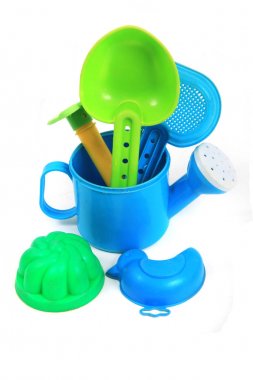Plastik kum oyuncakları