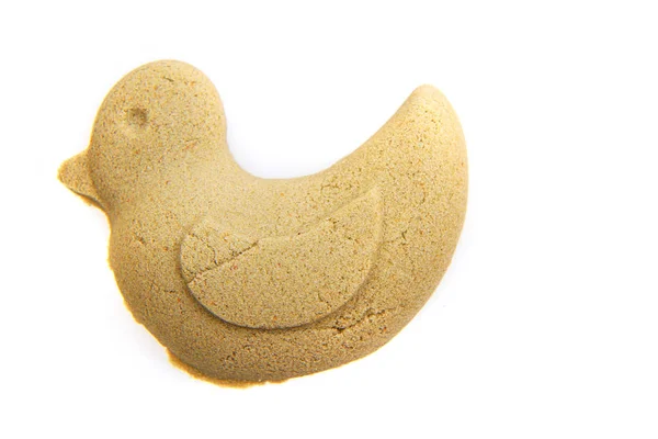 Sand object bird isolated — Stock Photo, Image