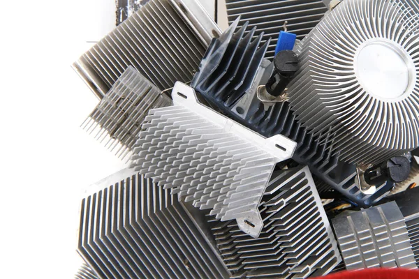 Cpu coolers texture — Stock Photo, Image