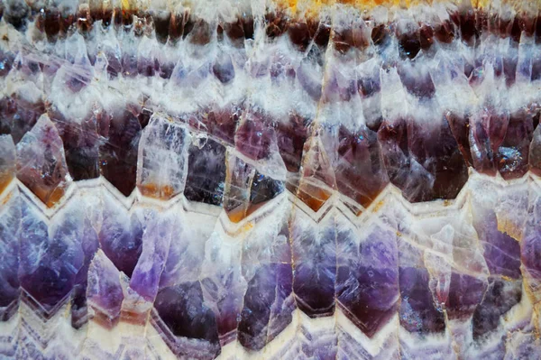 Amethyst natürliche mineralische Textur — Stockfoto