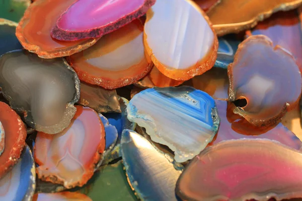 Agate collection minérale — Photo