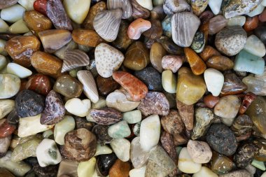 güzel arka plan olarak farklı mineral mücevher koleksiyonu