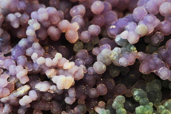 Textura mineral de ágata de uva — Fotografia de Stock