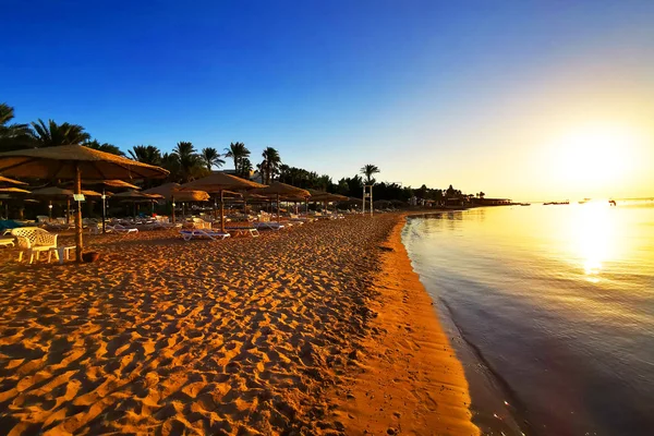 Spiaggia in Egitto — Foto Stock