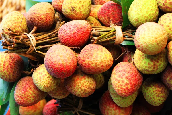 Fresch lichi frutas de África — Foto de Stock