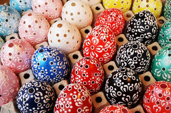 Color Huevos de Pascua — Foto de Stock