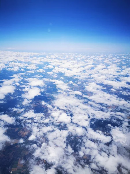 비행기에서 날아온 불가리아 — 스톡 사진