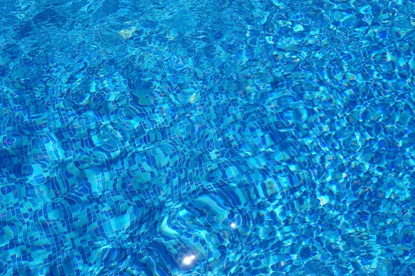 Textura de agua azul piscina — Foto de Stock