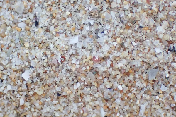 Textura macro búlgara areia do mar — Fotografia de Stock