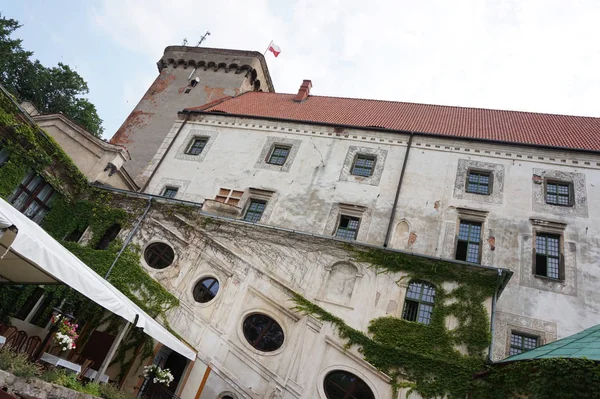 Polonya 'daki Otmuchow kalesi — Stok fotoğraf