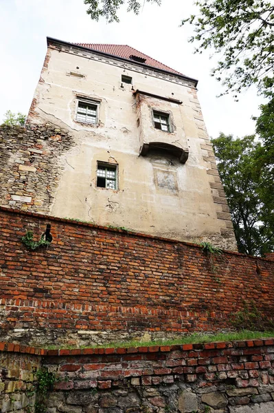 Hrad Otmuchow v Polsku — Stock fotografie