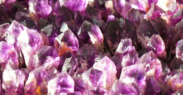 Violet amethyst texture — Stock Photo, Image