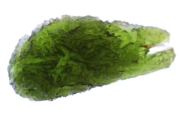 Ceco moldavite isolato — Foto Stock