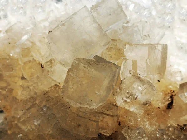 Salt naturlig mineralstruktur — Stockfoto