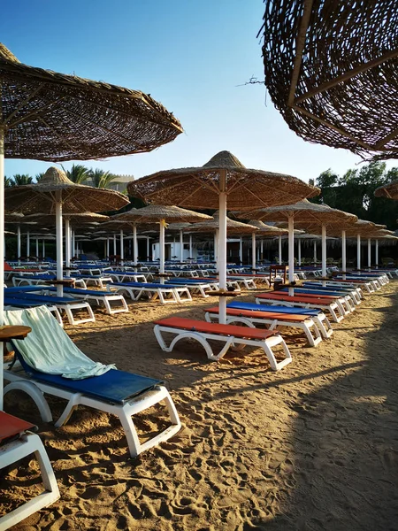 Spiaggia in Egitto — Foto Stock