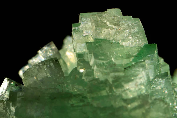 Weiße Kristall-Mineraltextur — Stockfoto
