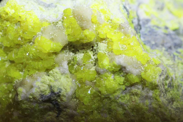 硫黄鉱物テクスチャ — ストック写真