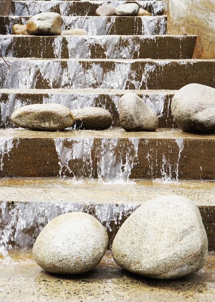 Kleiner Wasserfall natürliche Textur — Stockfoto