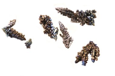 vanadium metal crystal isolated