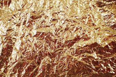 golden tinfoil texture