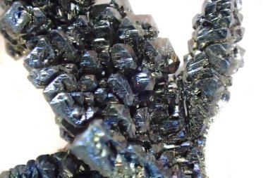vanadium metal crystal isolated