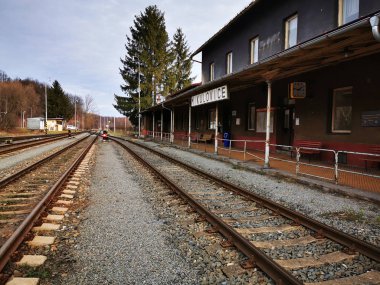 small rail station Mikulovice