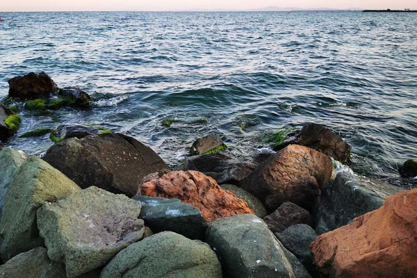 Черное море в деревне Равда — стоковое фото