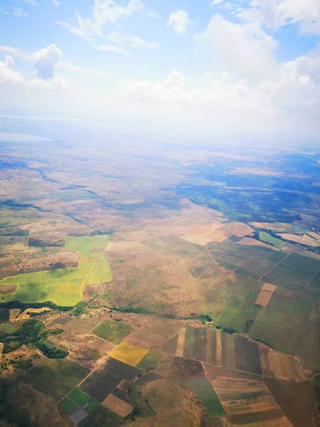 Czech republic from the sky — Stock Photo, Image