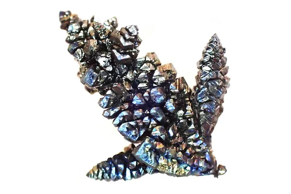 Vanadium metal crystal isolated — 图库照片