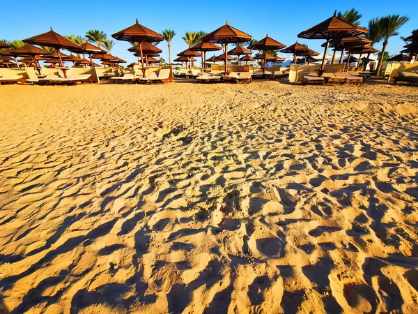 Praia no Egypt — Fotografia de Stock