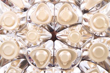 Çok güzel bir arka plan olarak boş çikolata dokusu kutusu.