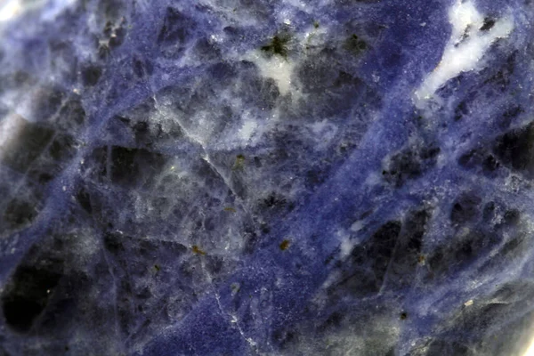 Blue Sodalite Texture Very Nice Natural Background — Stock Photo, Image